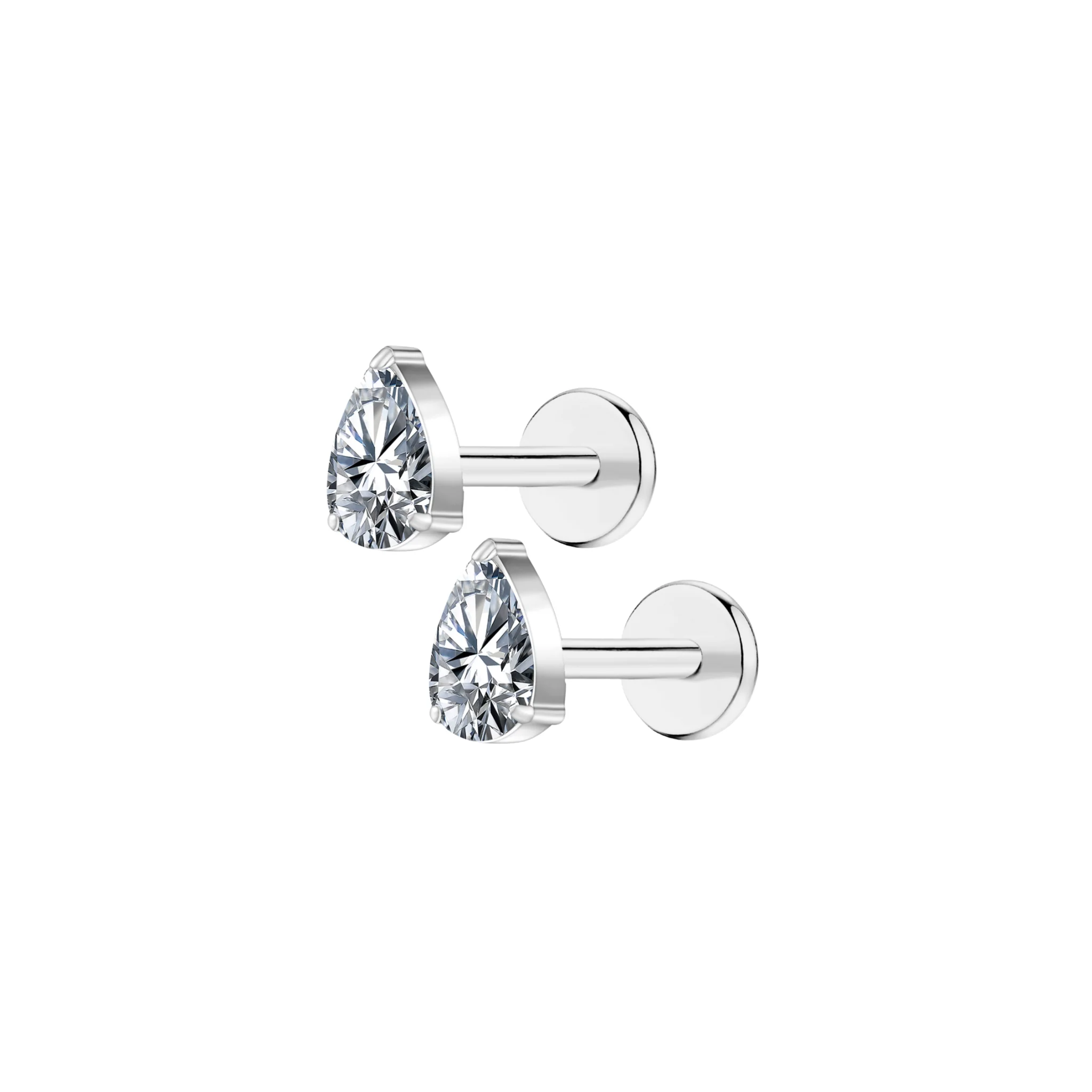 Teardrop Flat Back Stud - Image 7
