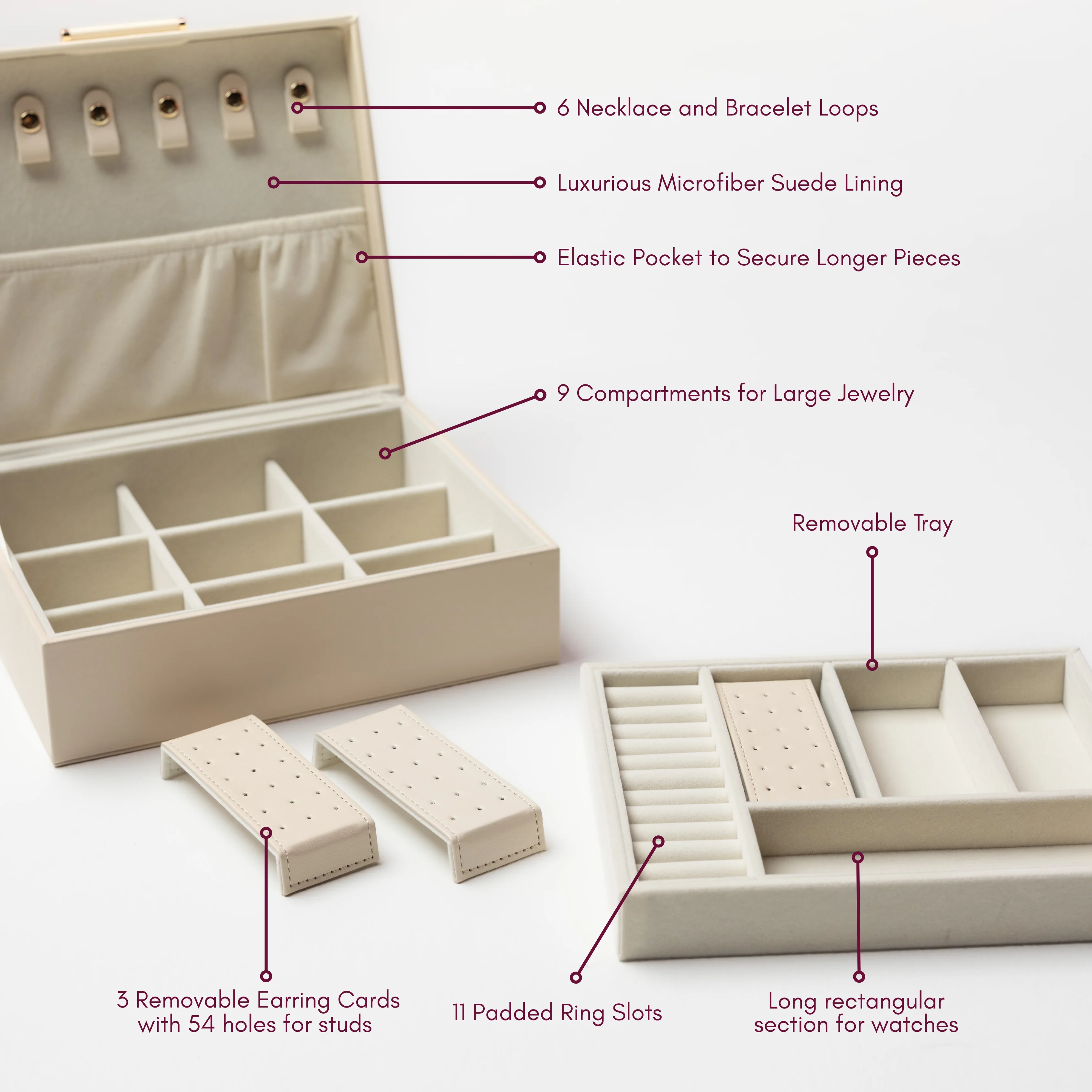 The Jewelry Box in Ivory - Image 3
