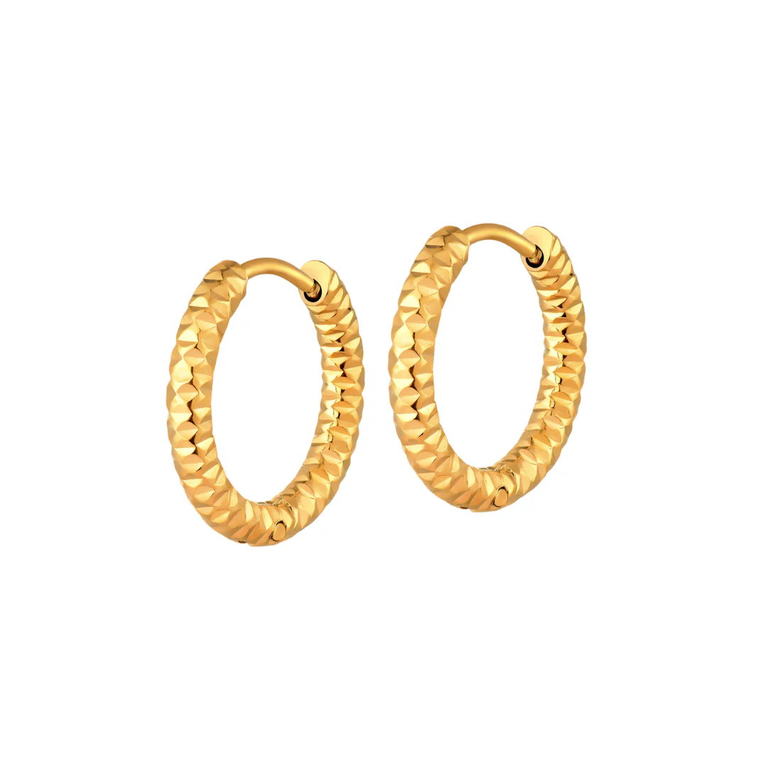 Hammered Hoops