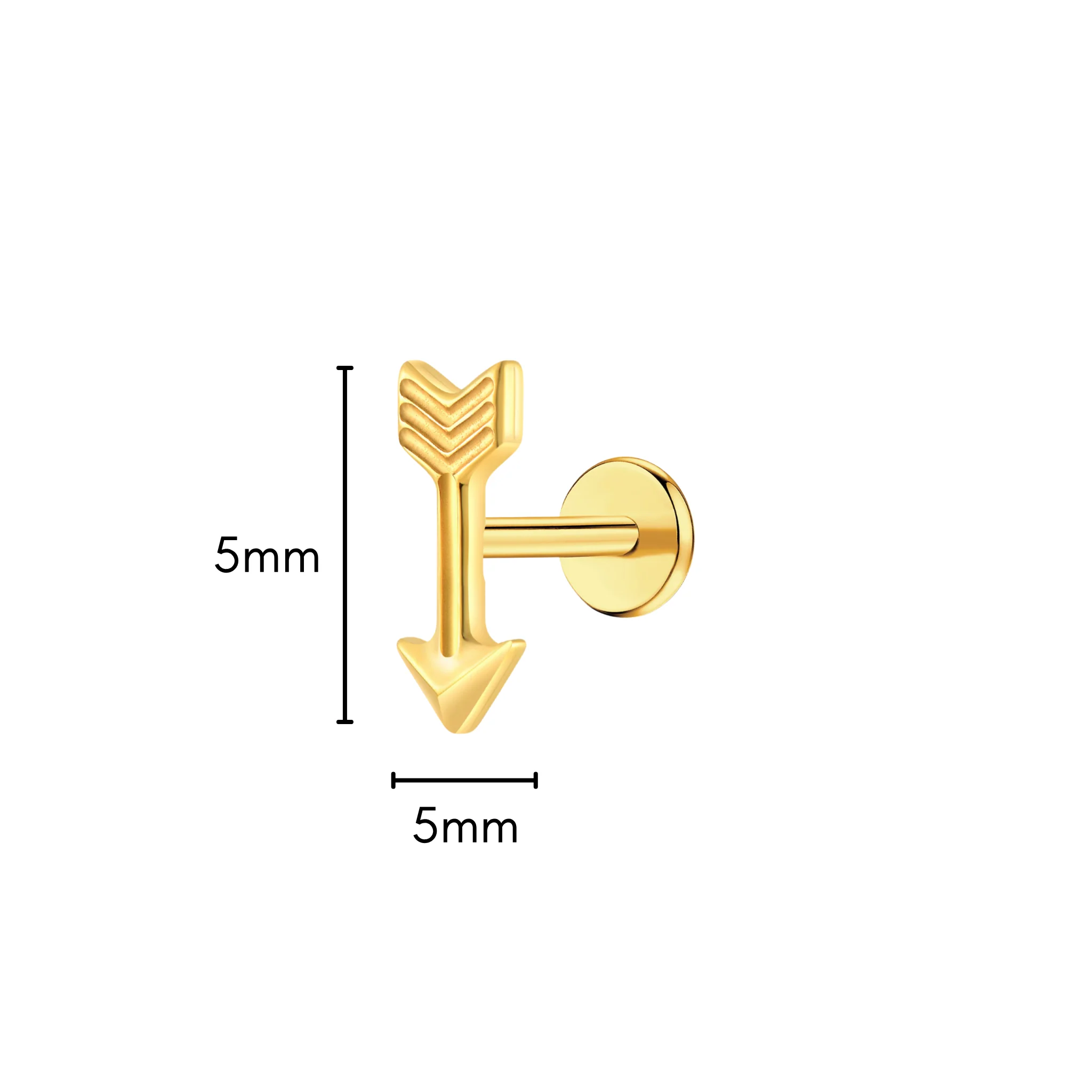 Follow Your Arrow Flat Back Stud - Image 6