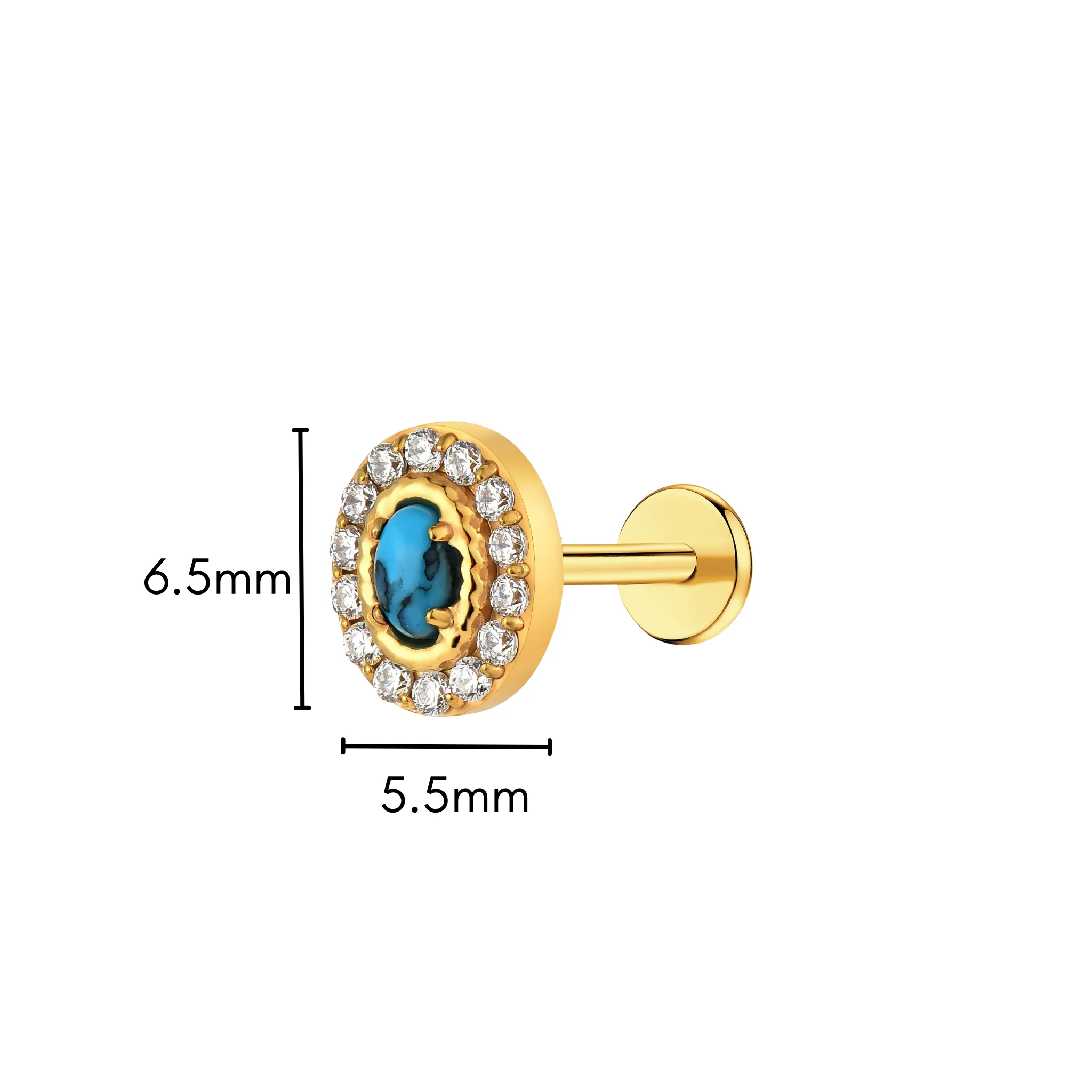 Wild West Flat Back Stud - Image 7